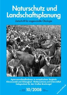Cover Naturschutz und Landschaftsplanung 10/2008