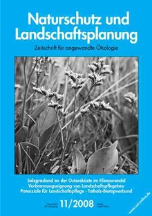 Cover Naturschutz und Landschaftsplanung 11/2008