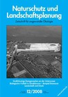 Cover Naturschutz und Landschaftsplanung 12/2008