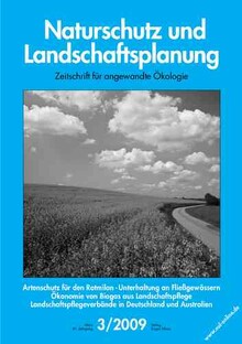 Cover Naturschutz und Landschaftsplanung 03/2009