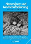 Cover Naturschutz und Landschaftsplanung 05/2009