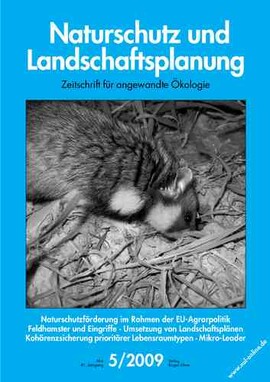 Cover Naturschutz und Landschaftsplanung 05/2009