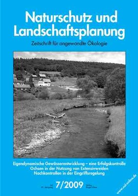 Cover Naturschutz und Landschaftsplanung 07/2009