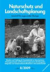 Cover Naturschutz und Landschaftsplanung 08/2009