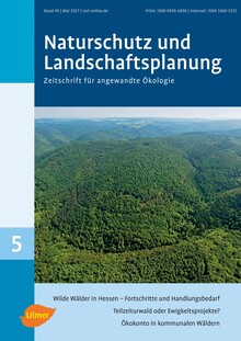 Cover Naturschutz und Landschaftsplanung 05/2017