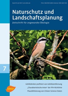 Cover Naturschutz und Landschaftsplanung 07/2017