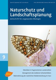 Cover Naturschutz und Landschaftsplanung 09/2017