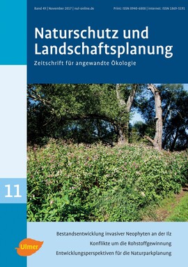 Cover Naturschutz und Landschaftsplanung 11/2017