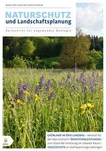 Cover Naturschutz und Landschaftsplanung 04/2020