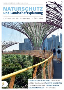 Cover Naturschutz und Landschaftsplanung 10/2020
