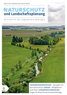 Cover Naturschutz und Landschaftsplanung 12/2020