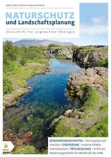 Cover Naturschutz und Landschaftsplanung 04/2021