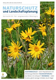 Cover Naturschutz und Landschaftsplanung 05/2021
