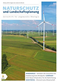 Cover Naturschutz und Landschaftsplanung 08/2021