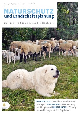 Cover Naturschutz und Landschaftsplanung 09/2021
