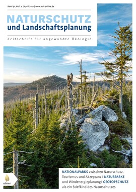 Cover Naturschutz und Landschaftsplanung 04/2019