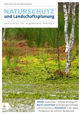 Cover Naturschutz und Landschaftsplanung 06/2019