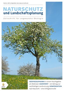 Cover Naturschutz und Landschaftsplanung 09/2019