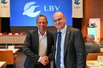 Bayerischer Umweltminister Thorsten Glauber und LBV-Vorsitzender Dr. Norbert Schäffer