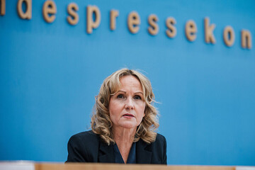 Bundesumweltministerin Steffi Lemke stellte am 12. Oktober ihren Vorschlag fr den Abschuss von aufflligen Wlfen vor.