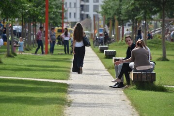 Mit einem Masterplan will Bundesumweltministerin Svenja Schulze das Stadtgrn und die Natur in der Stadt frdern.