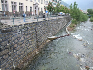 Ufersicherung in Meran