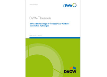 Die Deutsche Vereinigung fr Wasserwirtschaft, Abwasser und Abfall e. V. (DWA) hat den Themenband Diffuse Stoffeintrge in Gewsser aus Wald und naturnahen Nutzungen (T1/2020) verffentlicht.
