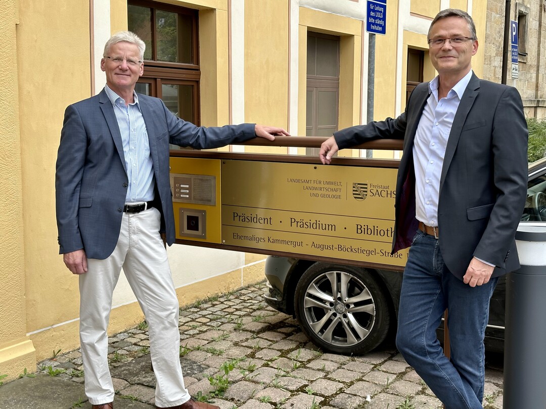 Norbert Eichkorn (links) und Heinz Bernd Bettig