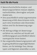 Niedermoore Nordostdeutschlands bewerten