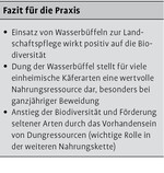 Dungbewohnende Käfer als Indikatoren für die Bedeutung extensiver Beweidung