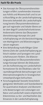 Ökosystemdienstleistungen