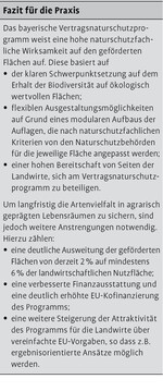 Erfolgskontrollen zum bayerischen Vertragsnaturschutzprogramm