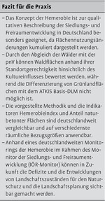 Hemerobie als Indikator für das Flächenmonitoring