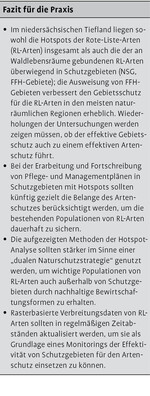 Die Effektivität von Schutzgebieten für die Erhaltung seltener und gefährdeter Gefäßpflanzenarten