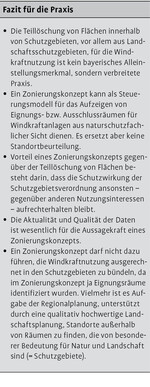 Standortfindung für Windkraftanlagen im Naturpark Altmühltal