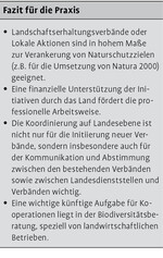 Strategien zur Umsetzung von Natura 2000 mit kooperativ strukturierten Verbänden