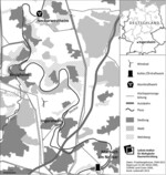 Abb. 1: Umgebung des Windkraftstandortes in Ingersheim.