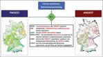 Abb. 1: Regelbasierte Kartierung der Aktuellen Naturnahen Ökosystemtypen (ANOEST) in Deutschland. PNOEST = Potenzielle Natürliche Ökosystemtypen.Rule-based mapping of the current near-natural ecosystems (ANOEST) in Germany. PNOEST = potentially natural ecosystems.