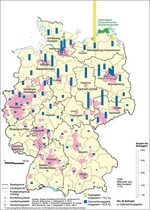 Abb. 4: Herkunft der Besucher des Nationalparks Vorpommersche Boddenlandschaft.Origin of the visitors of the National Park ’Vorpommersche Boddenlandschaft‘.