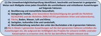 Abb. 4: Anforderungen an die Beschreibung der Umweltauswirkungen im UVP-Bericht nach der neuen UVP-RL (Änderungen/Ergänzungen aufgrund der UVP-ÄndRL sind in roter Schrift dargestellt).Requirements for the description of the environmental effects in the EIA Report according to the new EIA Directive (Changes due to the amended EIA Directive are shown in red).