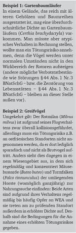 Artenschutz und Windenergieanlagen