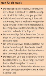 Fokus-Naturtag – einzelbetriebliche Naturschutzberatung für landwirtschaftliche Betriebe