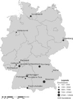 Abb. 2: Teilnehmerkommunen bei Spiel.Raum.