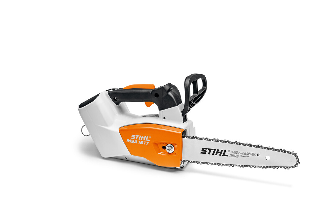   STIHL MSA 161 T mit Carving Schwert und 14 Kettenteilung