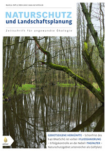 Cover Naturschutz und Landschaftsplanung 03/2020