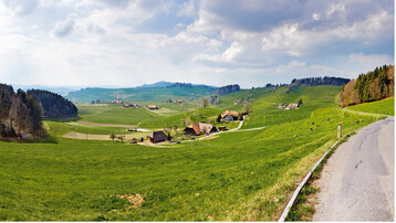 Abb. 1: Landschaft im Untersuchungsgebiet.