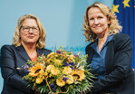 Svenja Schulze (links) und Steffi Lemke