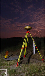 2 Die Messungen laufen bis tief in die Nacht hinein.