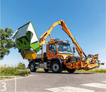 3) Die neuen Mähköpfe sollen die Insekten durch Aufscheuchvorrichtungen und neue Messertechnik schonen.