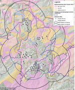Abb. 1: Flächen mit hoher Landschaftsqualität innerhalb des Planungsraums, gemäß Risikoanalyse von Fischer (2012).